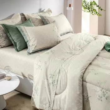 imagem de Jogo de Cama Solteiro 180 Fios Sintra - Karsten