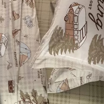 imagem de Jogo de Cama Solteiro 200 Fios Aventura - Karsten