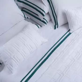 imagem de Jogo de Cama Solteiro 200 Fios Davos - Marken Fassi