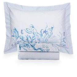 Jogo de Cama Solteiro 200 Fios Dip Estampado