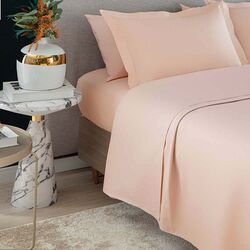 Jogo de Cama Solteiro 200 Fios Essencial Rosa