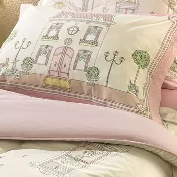 imagem de Jogo de Cama Solteiro 200 Fios Flory - Karsten