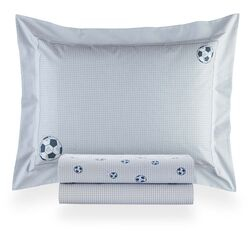 imagem de Jogo de Cama Solteiro 200 Fios Football - Kacyumara