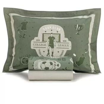 imagem de Jogo de Cama Solteiro 200 Fios Futebol - Karsten