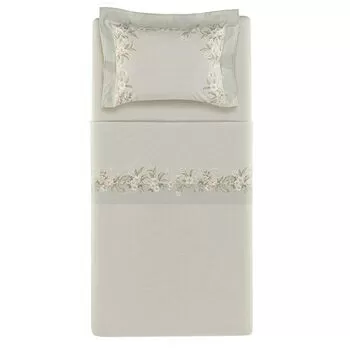 imagem de Jogo de Cama Solteiro 200 Fios Iasmin - Karsten