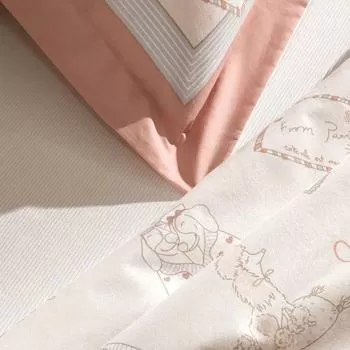 imagem de Jogo de Cama Solteiro 200 Fios Jolie - Karsten