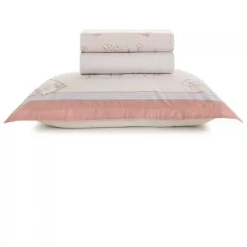 imagem de Jogo de Cama Solteiro 200 Fios Jolie - Karsten