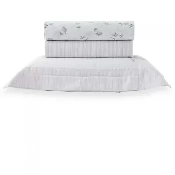 imagem de Jogo de Cama Solteiro 200 Fios Liry - Kacyumara