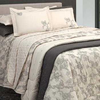 imagem de Jogo de Cama Solteiro 200 Fios Lunne - Kacyumara