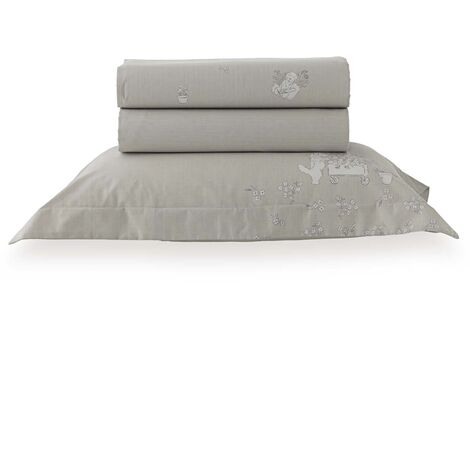 imagem do produto Jogo de Cama Solteiro 200 Fios Nina - Kacyumara