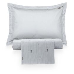Jogo de Cama Solteiro 200 Fios Speed Cinza