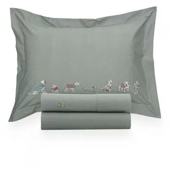 imagem de Jogo de Cama Solteiro 200 Fios Toby - Kacyumara