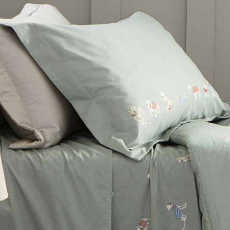 imagem do produto Jogo de Cama Solteiro 200 Fios Toby - Kacyumara