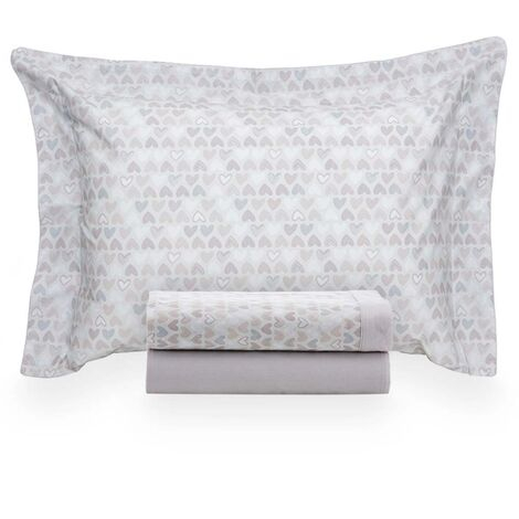 imagem do produto Jogo de Cama Solteiro 200 Fios Vintage Coraes - Kacyumara