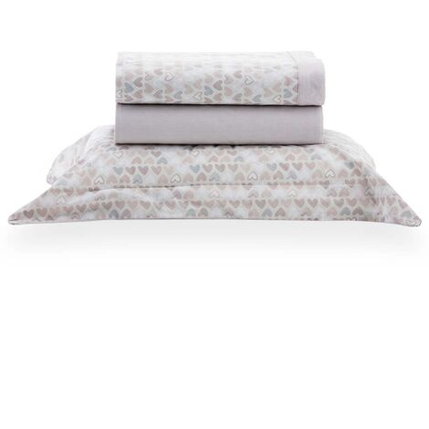 imagem do produto Jogo de Cama Solteiro 200 Fios Vintage Coraes - Kacyumara