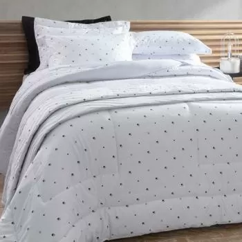 imagem de Jogo de Cama Solteiro 200 Fios Vintage Cubes - Kacyumara