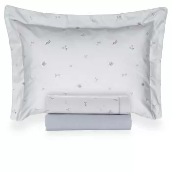 imagem de Jogo de Cama Solteiro 200 Fios Vintage July - Kacyumara