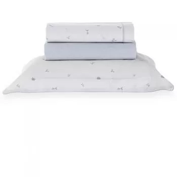 imagem de Jogo de Cama Solteiro 200 Fios Vintage July - Kacyumara