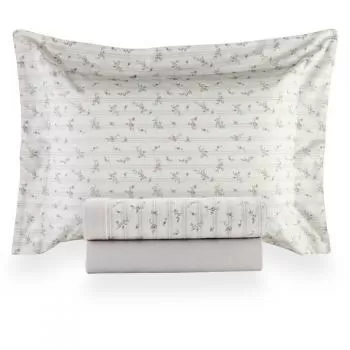 imagem de Jogo de Cama Solteiro 200 Fios Vintage Louise - Kacyumara