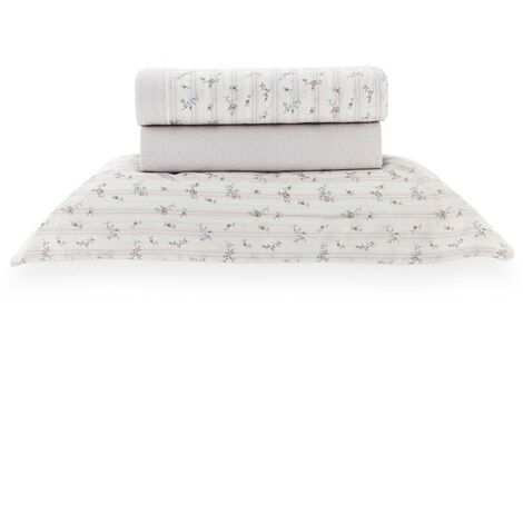 imagem do produto Jogo de Cama Solteiro 200 Fios Vintage Louise - Kacyumara