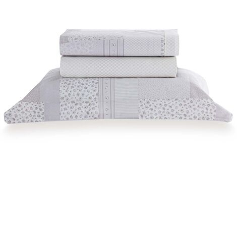 imagem do produto Jogo de Cama Solteiro 200 Fios Vintage Lucie - Kacyumara