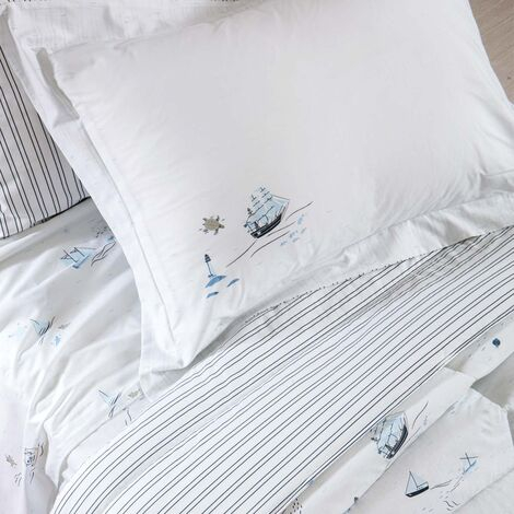 imagem do produto Jogo de Cama Solteiro 200 Fios Wind - Kacyumara