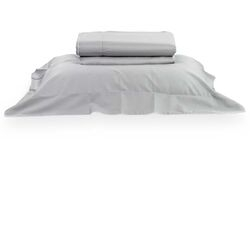 Jogo de Cama Solteiro 300 Fios Constantine Cinza/Branco