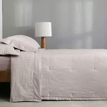 imagem de Jogo de Cama Solteiro 300 Fios Damask Square - Buddemeyer