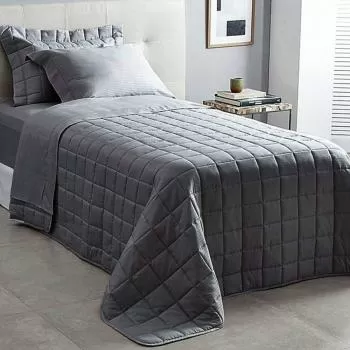 imagem de Jogo de Cama Solteiro 300 Fios Damask Stripes - Buddemeyer