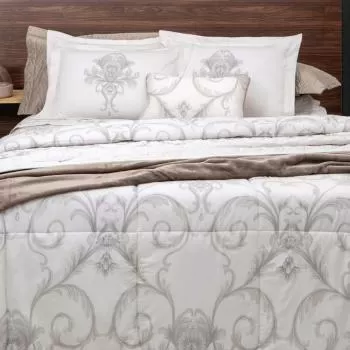 imagem de Jogo de Cama Solteiro 300 Fios Diamond - Kacyumara