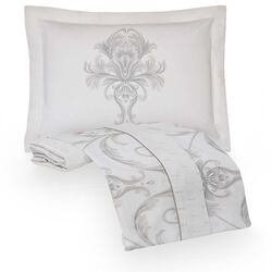 Jogo de Cama Solteiro 300 Fios Diamond Estampado Claro
