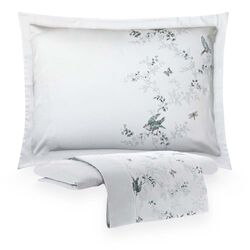 Jogo de Cama Solteiro 300 Fios Flowerbird Estampado Claro