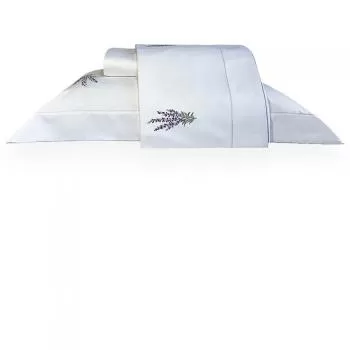 imagem de Jogo de Cama Solteiro 300 Fios Lavanda - Marken Fassi