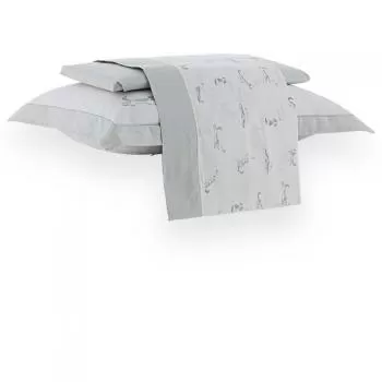 imagem de Jogo de Cama Solteiro 300 Fios Maduke - Kacyumara