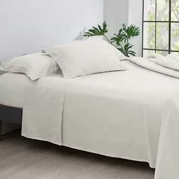 imagem de Jogo de Cama Solteiro 300 Fios Satinée Tinto - Casa K