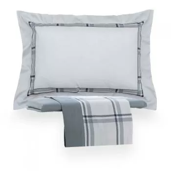 imagem de Jogo de Cama Solteiro 300 Fios Tigane - Kacyumara