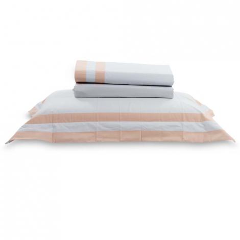 imagem do produto Jogo de Cama Solteiro King 200 Fios Double - Naturalle Fashion