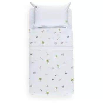 imagem de Jogo de Cama Solteiro King 200 Fios Mergulho no Mar - Naturalle Fashion