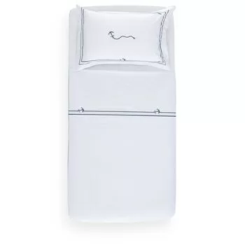 imagem de Jogo de Cama Solteiro King 300 Fios Angra dos Reis - Naturalle Fashion