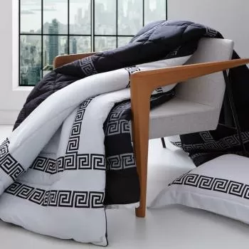 imagem de Jogo de Cama Solteiro King 300 Fios Atenas - Naturalle Fashion