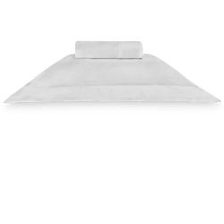 Jogo de Cama Solteiro King 300 Fios Constantine Branco