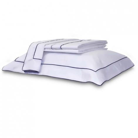 imagem do produto Jogo de Cama Solteiro King 400 Fios Duo Filetti - Artelassê