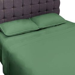 Jogo de Cama Solteiro Malha Colors Oliva