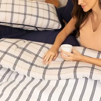 imagem de Jogo de Cama Solteiro Malha Otto - Catran