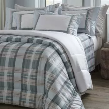 imagem de Jogo de Cama Solteiro Viúva 200 Fios Attir - Kacyumara