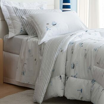 imagem de Jogo de Cama Solteiro Vi�va 200 Fios Wind - Kacyumara