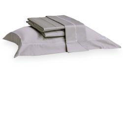Jogo de Cama Solteiro Viúva 400 Fios Ajour Kaki Camelo