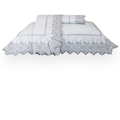 imagem do produto Kit Cama Completa Solteiro Selenita 6 peças - Marken Fassi