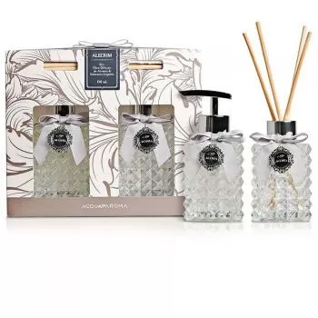 imagem de Kit Difusor com Sabonete Líquido Alecrim 130ml 2peças  - Acquaroma