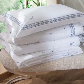 imagem de Kit Fronha 50x70cm 200 Fios Cannes 2 peças - Naturalle Fashion